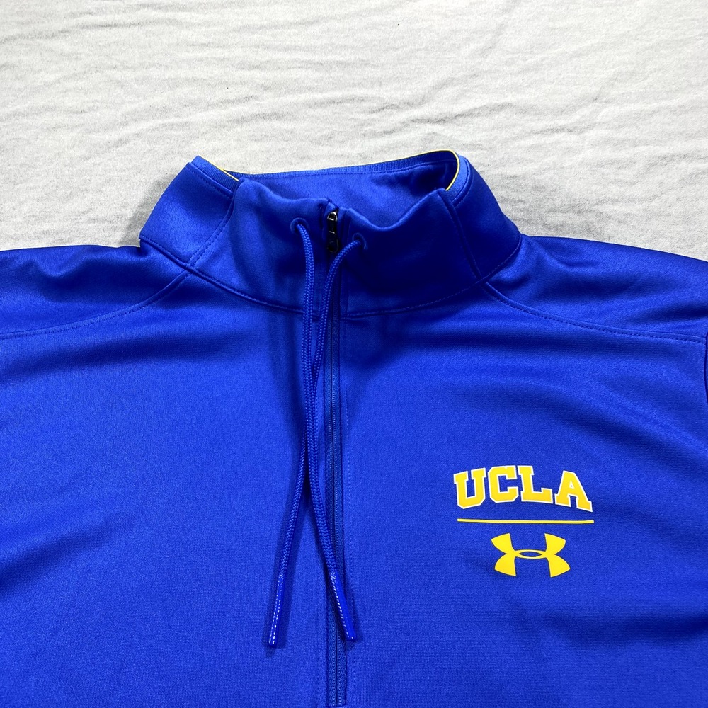 Under Armour Blue and White Sweatshirt
